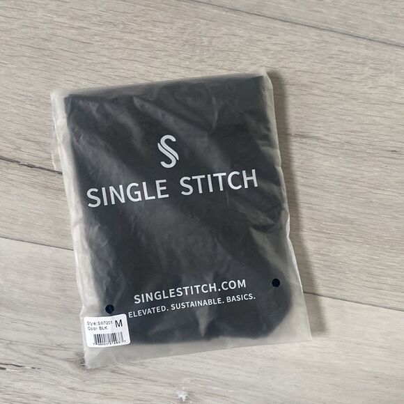 SINGLE STITCH Women's Cheeky Underwear Black‎ M Nwt - Picture 5 of 7